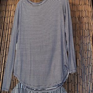 Old navy soft long sleeve striped tee